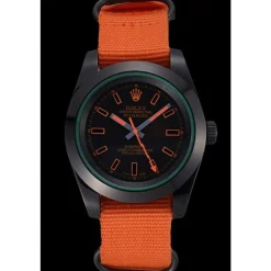 Rolex Milgauss Bamford Orange Nylon Strap 622003
