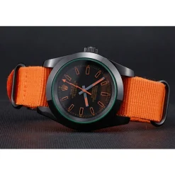 Rolex Milgauss Bamford Orange Nylon Strap 622003