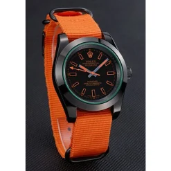 Rolex Milgauss Bamford Orange Nylon Strap 622003