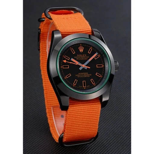 Rolex Milgauss Bamford Orange Nylon Strap 622003