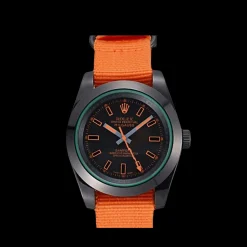 Rolex Milgauss Bamford Orange Nylon Strap 622003