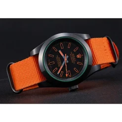 Rolex Milgauss Bamford Orange Nylon Strap 622003