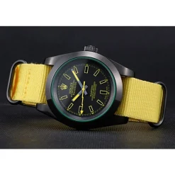Rolex Milgauss Bamford Yellow Nylon Strap 621999