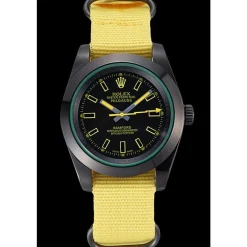 Rolex Milgauss Bamford Yellow Nylon Strap 621999