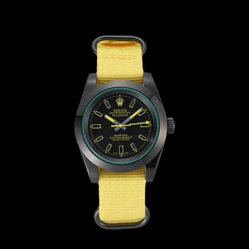 Rolex Milgauss Bamford Yellow Nylon Strap 621999