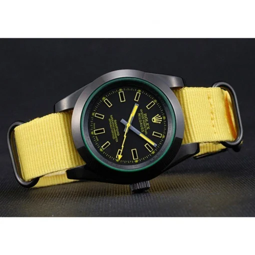 Rolex Milgauss Bamford Yellow Nylon Strap 621999