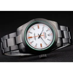 Rolex Milgauss Pro-Hunter Tinted Green Saphire White Dial PR116610