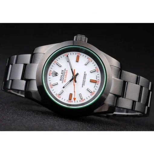Rolex Milgauss Pro-Hunter Tinted Green Saphire White Dial PR116610