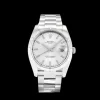 Rolex Oyster Perpetual Date 34mm Silver 115210