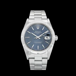 Rolex Oyster Perpetual Date 34mm Blue 15210