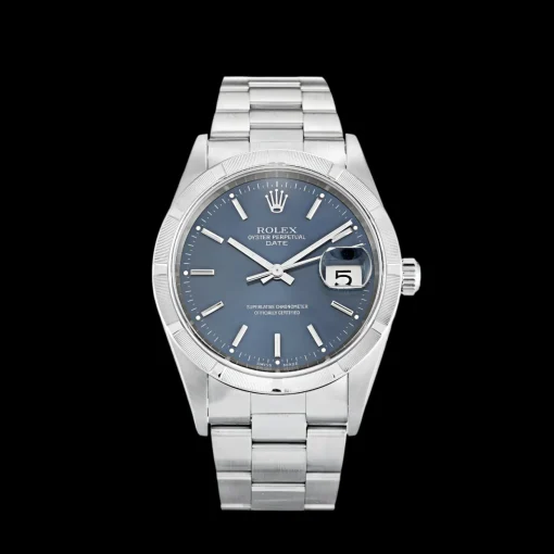 Rolex Oyster Perpetual Date 34mm Blue 15210
