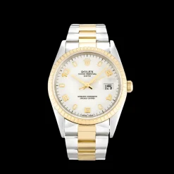 Rolex Oyster Perpetual Date 34mm White 15223