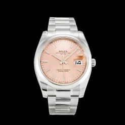 Rolex Oyster Perpetual Date 34mm Salmon 115200