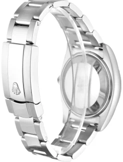 Rolex Oyster Perpetual Date 34mm Silver 115210