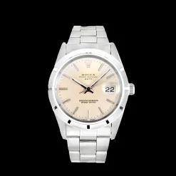 Rolex Oyster Perpetual Date 34mm Silver 15210
