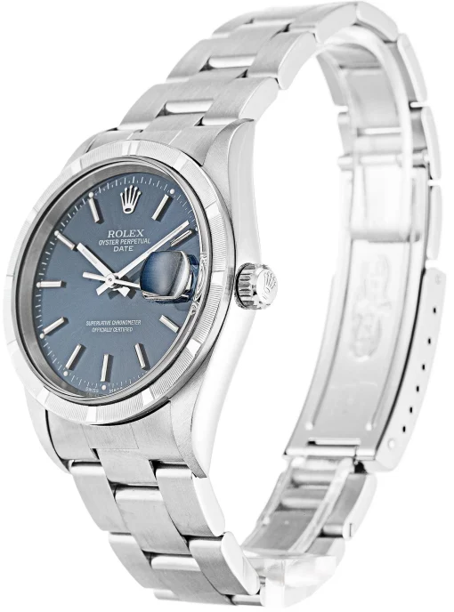 Rolex Oyster Perpetual Date 34mm Blue 15210