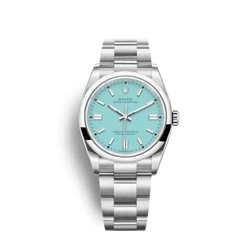 Rolex Oyster Perpetual 36mm Turquoise blue