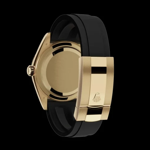 Rolex Sky-Dweller: 42 mm, Yellow gold with a bright black dial and an Oysterflex bracelet, m336238-0002