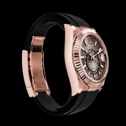Rolex Sky-Dweller: Oyster, 42 mm, Everose gold, Chocolate dial, m336235-0002