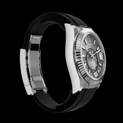 Rolex Sky-Dweller: Oyster, 42 mm, White gold, Bright black dial, m336239-0002