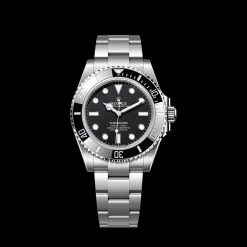 Rolex Submariner Date: Black Oyster, 41mm, Oystersteel, 117000SEK