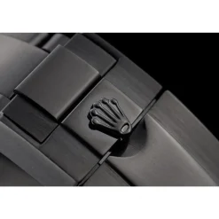 Rolex Swiss Explorer Black Ceramic Bezel Black Dial Watch 98240