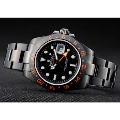 Rolex Swiss Explorer Black Ceramic Bezel Black Dial Watch 98240