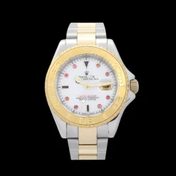Rolex Yacht-Master Red Diamond and White dial 16623