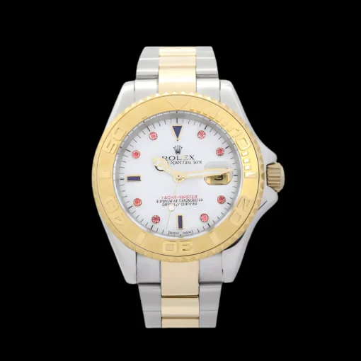 Rolex Yacht-Master Red Diamond and White dial 16623