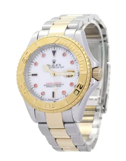 Rolex Yacht-Master Red Diamond and White dial 16623
