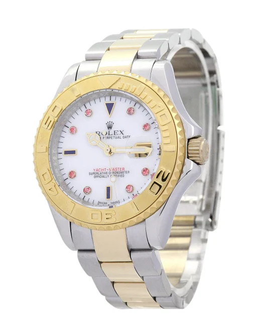 Rolex Yacht-Master Red Diamond and White dial 16623