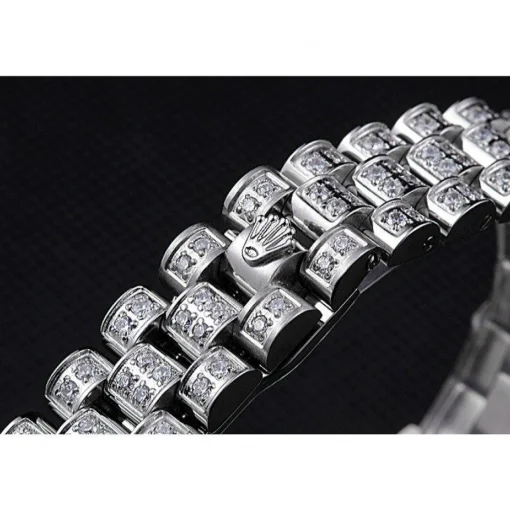 Swiss Rolex DateJust Diamond Dial Stainless Steel 622022