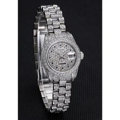 Swiss Rolex DateJust Diamond Dial Stainless Steel 622022