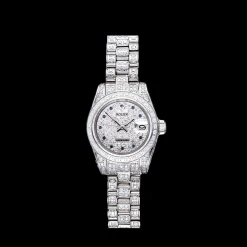 Swiss Rolex DateJust Diamond Dial Stainless Steel 622022