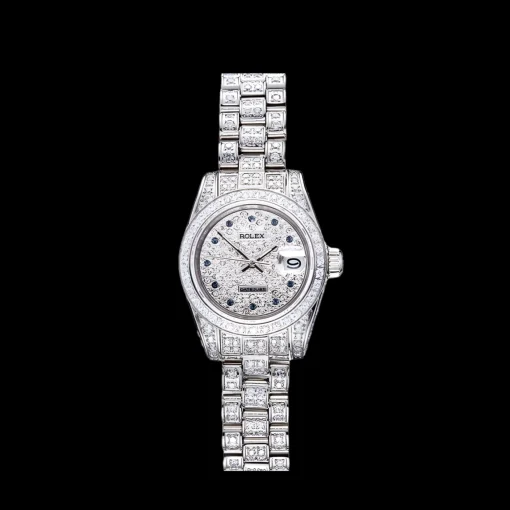 Swiss Rolex DateJust Diamond Dial Stainless Steel 622022
