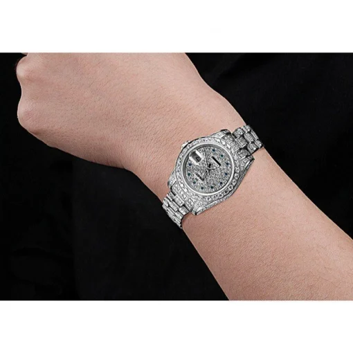 Swiss Rolex DateJust Diamond Dial Stainless Steel 622022