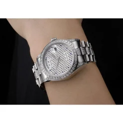 Swiss Rolex Day-Date Diamonds-SRL182 621612