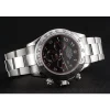 Swiss Rolex Daytona Stainless Steel Bracelet Black Dial 80296