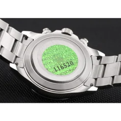 Swiss Rolex Daytona Stainless Steel Bracelet Black Dial 80296
