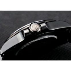 Swiss Rolex Explorer Black Ceramic Bezel Black Dial Watch 98239