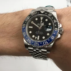 Swiss Rolex GMT II 126710BLNR (Batman)