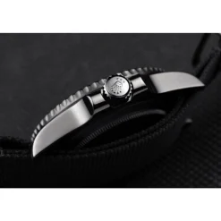 Swiss Rolex GMT Master II Pro-Hunter Black Fabric Strap Black Dial