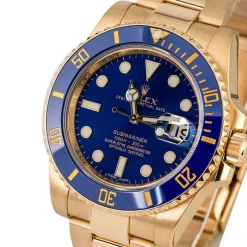 Swiss Rolex Submariner Date 126618LB Blue