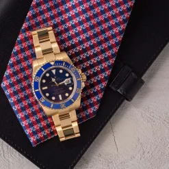 Swiss Rolex Submariner Date 126618LB Blue