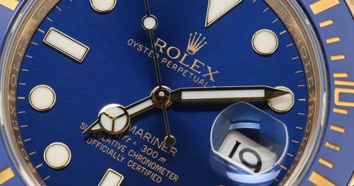 Swiss Rolex Submariner Date 126618LB Blue